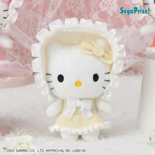 Dホワイト】ハローキティ マスコット カラフルボンネット オンライン