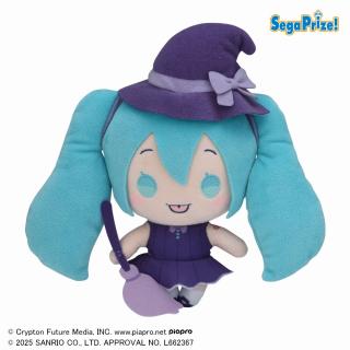 新品・タグ付き✨】初音ミク ナチュラル ふわぷちLLぬいぐるみ DIVA