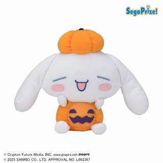 Dシナモロール(パンプキン)】初音ミク×シナモロール ぬいぐるみ