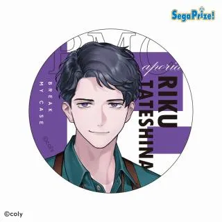 C立科吏来】『ブレイクマイケース』 缶バッジ～交渉部&特務部～Vol.2