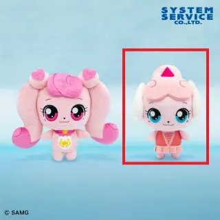 ビビンバ　ぬいぐるみ２体 Bバレエピン】キラキラ キャッチ!ティニピン ぬいぐるみBIG ピンク