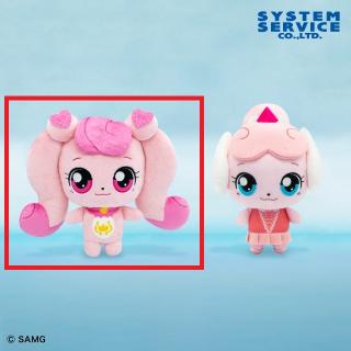 Aハチュピン】キラキラ キャッチ!ティニピン ぬいぐるみBIG ピンク