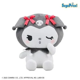 Bリボン】ゆるかわ サンリオキャラクターズ Lぬいぐるみ“クロミ