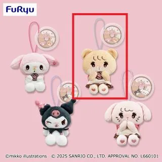 Dラテ】mikko characters BLACK RIBBON マスコット オンラインクレーン