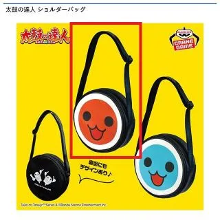 A和田どん(赤)】太鼓の達人 ショルダーバッグ オンラインクレーン