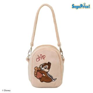 Aチップ】チップ&デール&クラリス クリア窓付ポーチ ～Fluffy Cuties