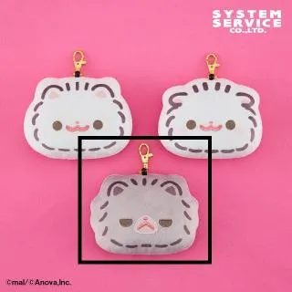 Aもち(ノーマル/耳上げ)】ポメラニアンもち もちもちマスコットキー