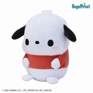 Cポチャッコ】ゆるかわ サンリオキャラクターズ ぽちゃちま ぬいぐるみ