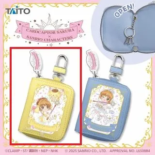 オンゲキ キャラレザーチャーム（シュータードレス） ３点 新品 A木之本桜・ポムポムプリン】カードキャプターさくら×サンリオ