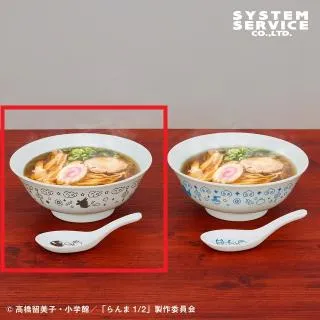 Aブラウン】らんま1/2 ラーメンどんぶり&レンゲセット オンライン