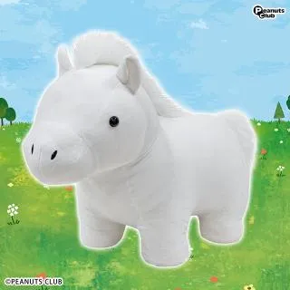 Bホワイト】サラブレッドBIGぬいぐるみ オンラインクレーンゲーム DMM