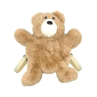 Eキャラメルラテ(白×薄茶)】うさぎのねむちゃん フロッキーソフビ