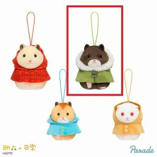 Bジロ(ブルー)】助六の日常 おかおポーチ付きエコバッグ オンライン