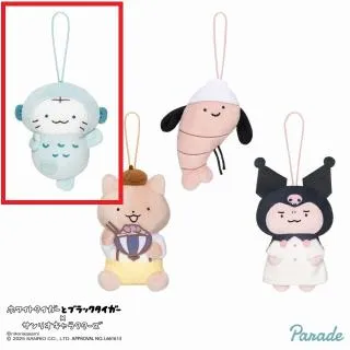 ハンギョドン　ブラック　ホワイト　ハンバーガー　マスコット　レア prize_thumb_1_20251118_081116_