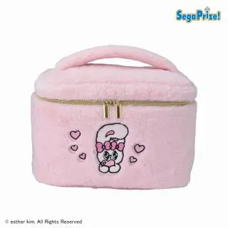 Aピンク】エスターバニー [PtZ]ふわふわバニティポーチ オンライン