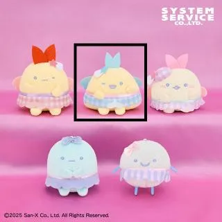 Bあじふらいのしっぽ(しっぽ:ブルー)】すみっコぐらし 夢みるしっぽず