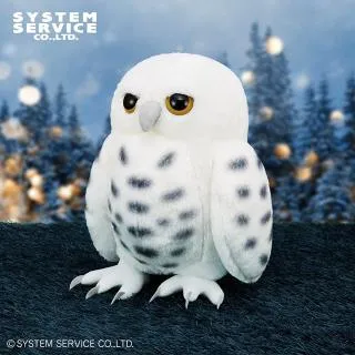 ホワイトフクロウ ぬいぐるみ りくのなかまたち ホワイトフクロウ ぬいぐるみ L うみのなかまたち