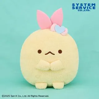えびてんのしっぽ】すみっコぐらし 天使なえびてん ぬいぐるみXL