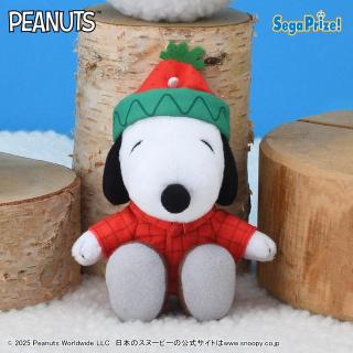 Bホワイト】SNOOPY(TM) Lぬいぐるみ カラフルベストVer. オンライン