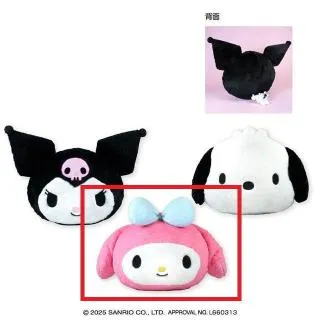 Aマイメロディ】サンリオキャラクターズ 顔デカクッション8 オンライン