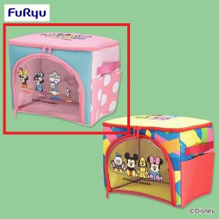 Aピンク 】ミッキー&フレンズ 松本セイジ描きおろし クリア収納ケース