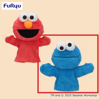 Aエルモ】セサミストリート ぬいぐるみパペット オンラインクレーン