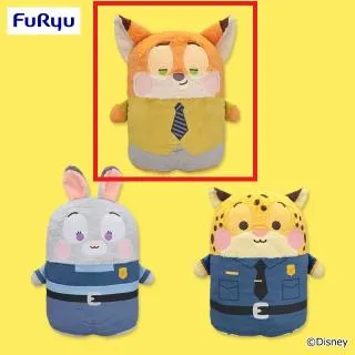 Aニック】ズートピア ならべてどーみぃふれんず おおきい!ぬいぐるみ