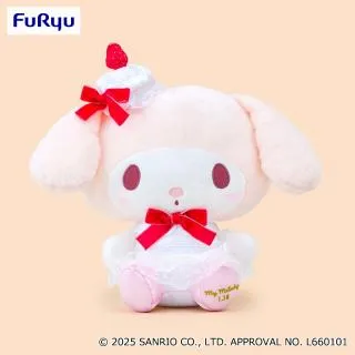マイメロディ アニバーサリーショートケーキBIGぬいぐるみ オンライン
