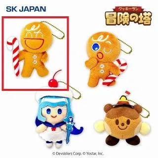 B勇敢なクッキーB(片目開け)】クッキーラン:冒険の塔 マスコット2