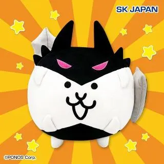 暗黒ネコ】にゃんこ大戦争 BIGぬいぐるみ(暗黒ネコ) オンライン