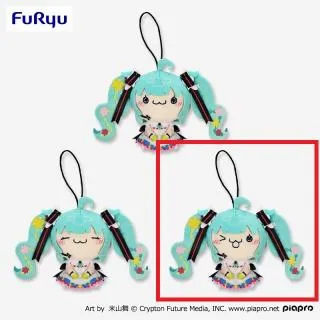 Cきゃぴっ(片目閉じ)】初音ミク もちぴこマスコット 初音ミクJAPAN