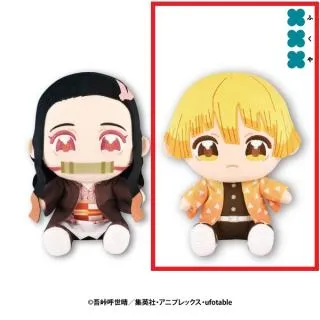 B我妻善逸】鬼滅の刃 ぬいぷりけおすわりBIG2 オンラインクレーン