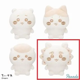 Dシーサー】ちいかわ ぬいぱれっと～ミルクいろ～ぬいぐるみ①