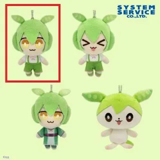 Cドヤ!(口開け)】ずんだもん もちぴこマスコットーずんだもんー